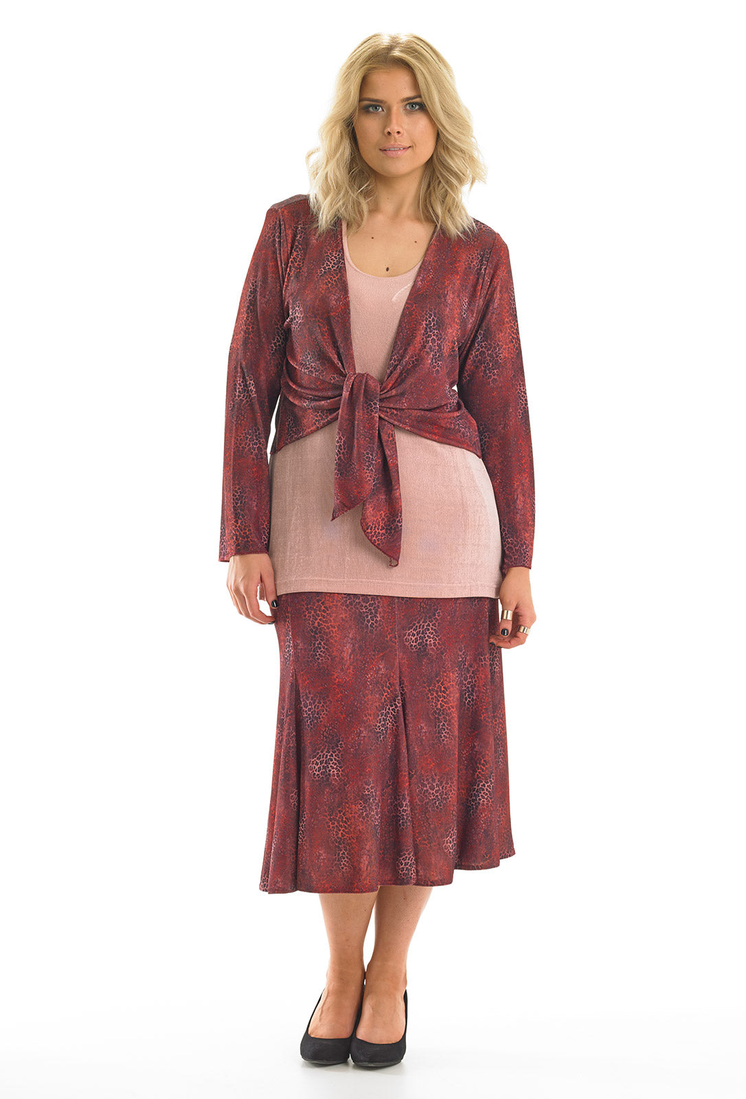 Printed Shrug